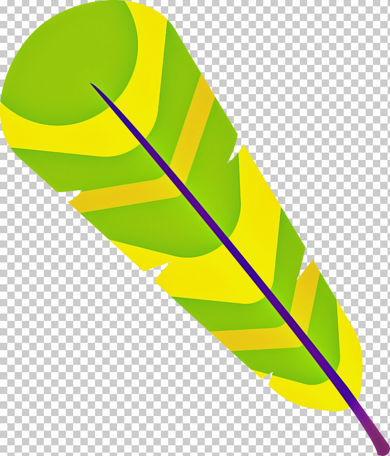 Leaf Yellow Line Plant Structure Science PNG, Clipart, Biology, Cartoon Feather, Leaf, Line, Plants Free PNG Download