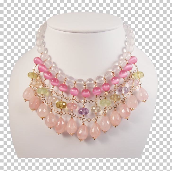 Pearl Necklace Bead Pink M PNG, Clipart, Amethyst Van Der Troll, Bead, Chain, Fashion, Fashion Accessory Free PNG Download
