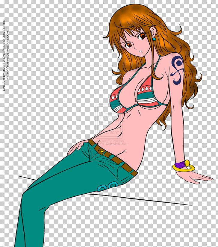 Monkey D. Luffy Nami Orihime Inoue Boa Hancock One Piece PNG, Clipart, Arm, Art, Bleach, Boa Hancock, Brown Hair Free PNG Download