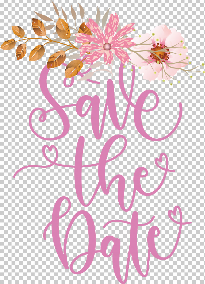 Save The Date PNG, Clipart, Floral Design, Pdf, Plain Text, Save The Date, Wedding Free PNG Download