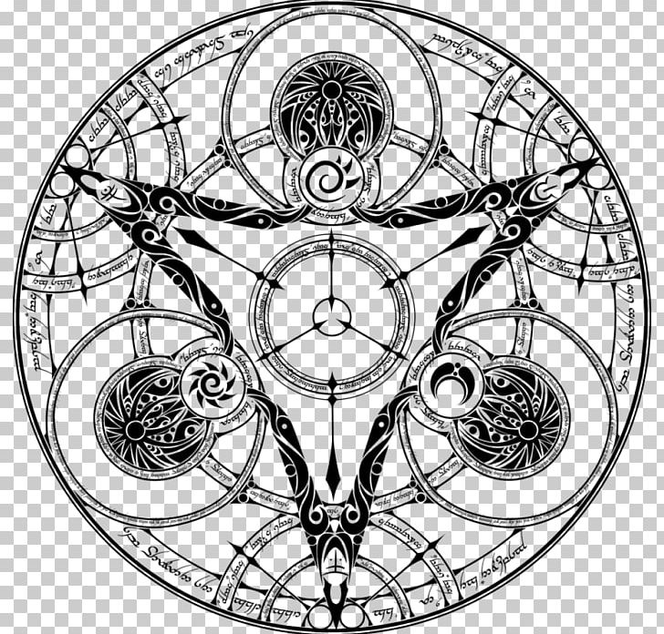 Magic Circle Drawing Alchemy Symbol PNG, Clipart, Alchemical Symbol, Area, Art, Bicycle Wheel, Black And White Free PNG Download