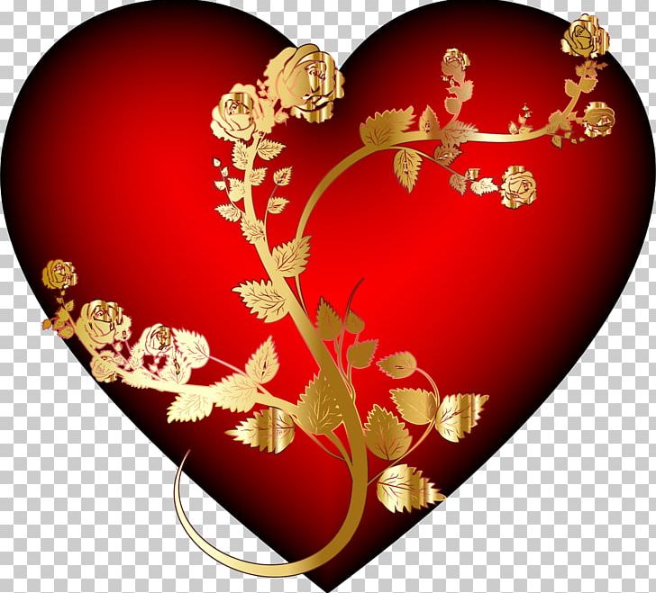 Rose Heart Flower PNG, Clipart, Christmas Ornament, Clip Art, Flower, Free Content, Gold Free PNG Download