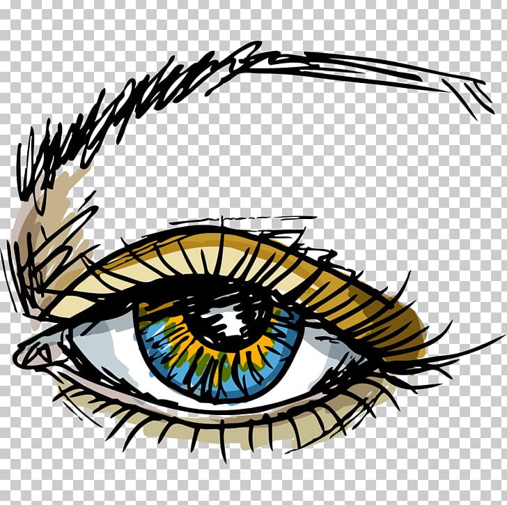 Eye Euclidean Illustration PNG, Clipart, Adobe Illustrator, Anime Eyes, Blue Eyes, Bright, Cartoon Free PNG Download