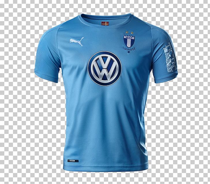 Malmö FF T-shirt Allsvenskan Football PNG, Clipart, 2018, Active Shirt, Adidas, Allsvenskan, Blue Free PNG Download