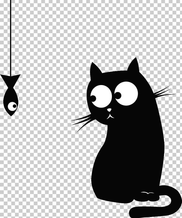 Black Cat Kitten Photography PNG, Clipart, Animals, Black And White, Carnivoran, Cartoon, Cartoon Creative Free PNG Download