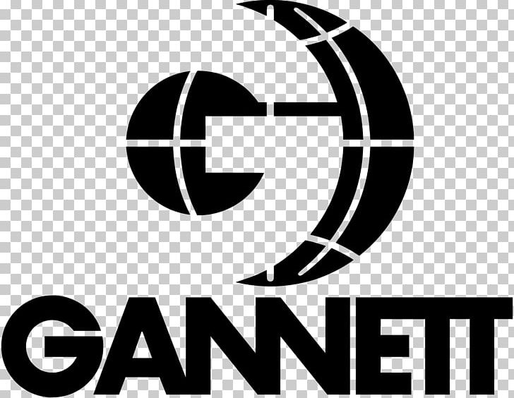 Gannett Company United States Newsquest Newspaper Media PNG, Clipart, Area, Black And White, Brand, Business, Circle Free PNG Download