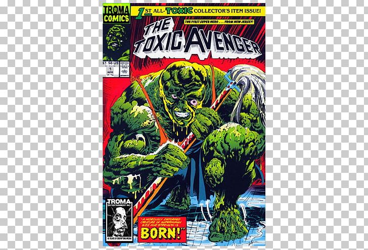 The Toxic Avenger Troma Entertainment Comic Book Marvel Comics Avengers PNG, Clipart, Action Figure, Avengers, Comic Book, Comics, Fictional Character Free PNG Download