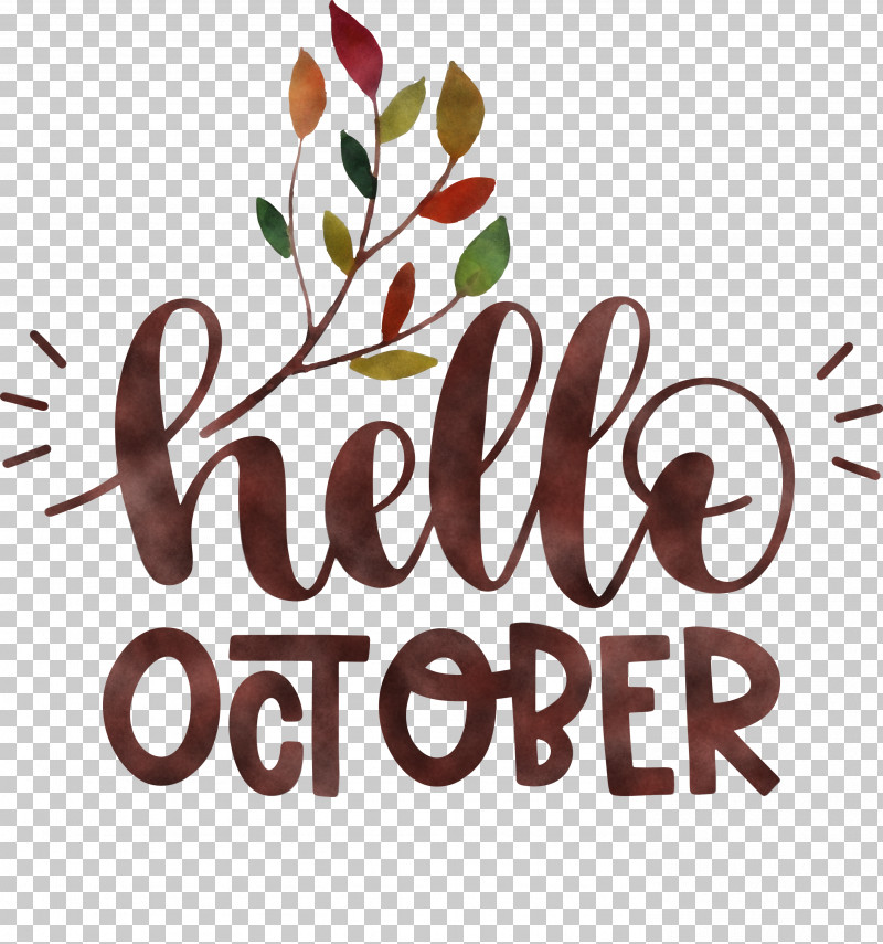 Hello October October PNG, Clipart, Biology, Flower, Fruit, Hello October, Logo Free PNG Download