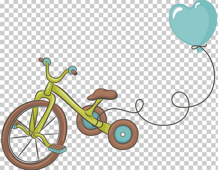 Cartoon Bike Balloon Material Free To Pull PNG, Clipart, Balloon, Balloon Cartoon, Bicycle, Bicycle Accessory, Bicycle Frame Free PNG Download