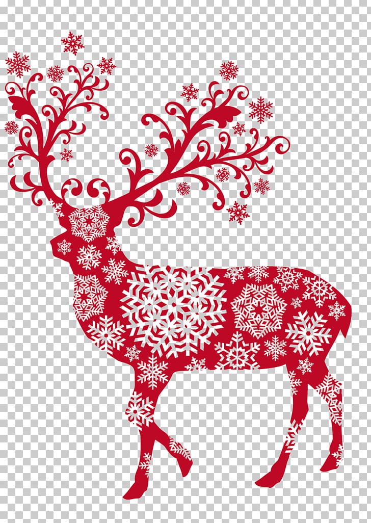 Reindeer Rudolph Santa Claus Christmas PNG, Clipart, Area, Art, Branch, Cartoon, Christmas Free PNG Download