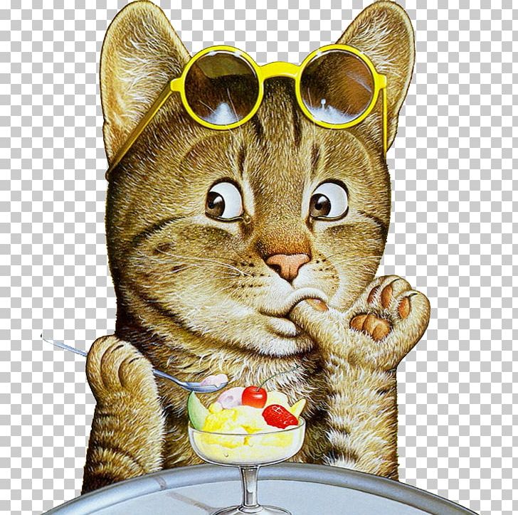 Kitten Cat Art Painting Illustration PNG, Clipart, Animal, Animals, Artist, Canvas, Carnivoran Free PNG Download