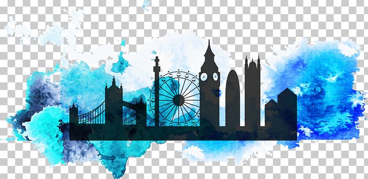 London Eye New York City Watercolor Painting PNG, Clipart, Big Ben, Blue, Brand, City Of London, Computer Icons Free PNG Download