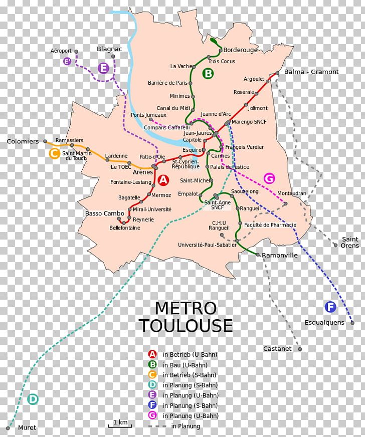 Rapid Transit Map Line Toulouse Metro PNG, Clipart, Angle, Area, Line, Map, Rapid Transit Free PNG Download