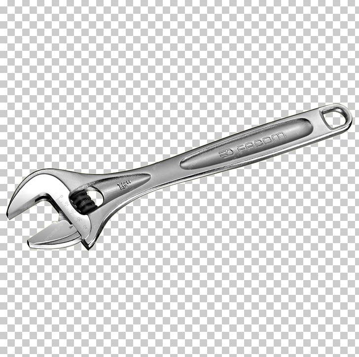 Wrench France Facom Tool Key PNG, Clipart, Adjustable Spanner, Black And White, Chrome Plating, Facom, Font Free PNG Download