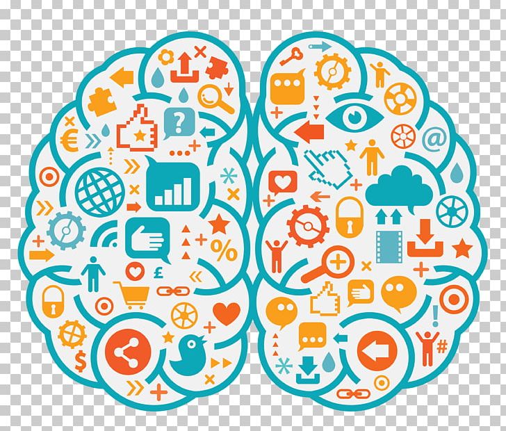 Social Media Human Brain Thought PNG, Clipart, Area, Brain, Circle, Human Brain, Line Free PNG Download
