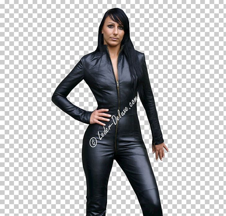 Leather Jacket Catsuit Clothing PNG, Clipart, Artificial Leather, Bandeau, Black, Bra, Catsuit Free PNG Download