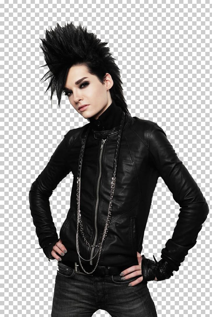 Leather Jacket Heavy Metal Tokio Hotel Hard Rock HTML5 Video PNG, Clipart, Andy Biersack, Bill Kaulitz, Black, Fashion Model, Fur Free PNG Download