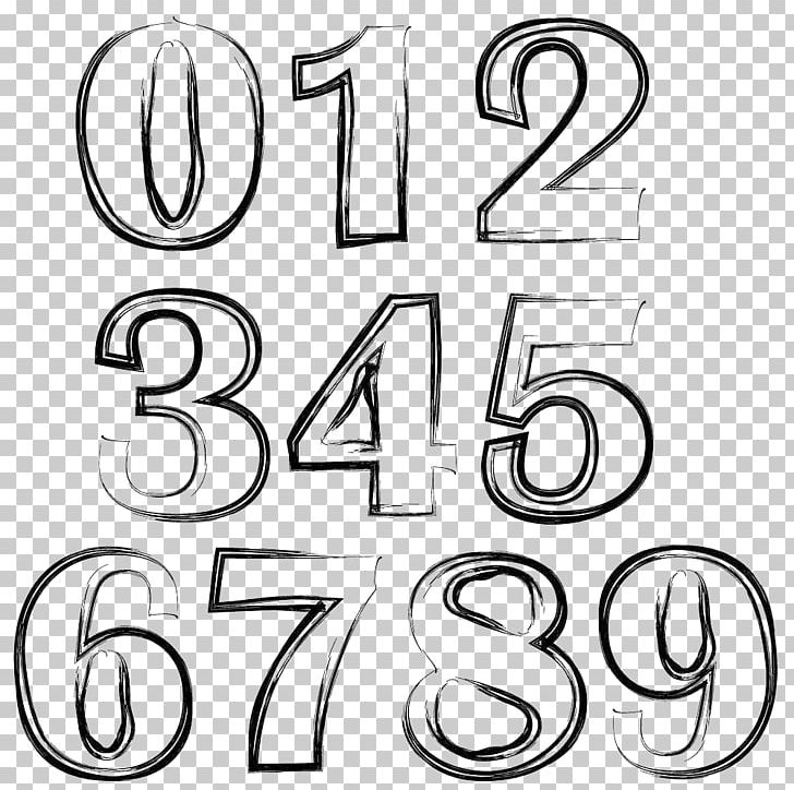 Number Stock Photography Illustration PNG, Clipart, Area, Black And White, Chalk Line, Chalk Number, Children Free PNG Download