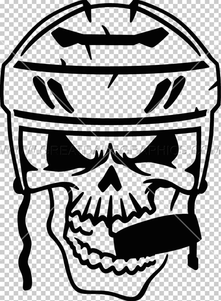 Ice Hockey Hockey Helmets Skull PNG, Clipart, Artwork, Black And White, Bone, Head, Headgear Free PNG Download