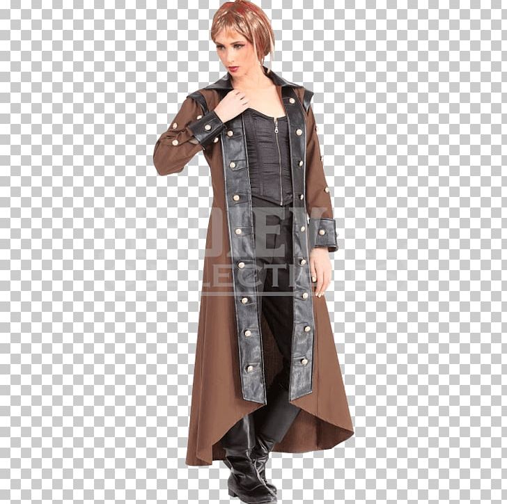 Trench Coat Steampunk Costume Jacket PNG, Clipart, Cape, Clothing, Coat, Costume, Duster Free PNG Download