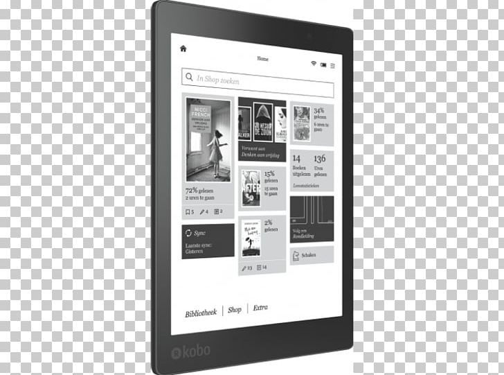 Kobo Aura ONE Kobo Glo Kobo Touch Kobo EReader PNG, Clipart, Black And White, Brand, Communication, Computer, Display Advertising Free PNG Download