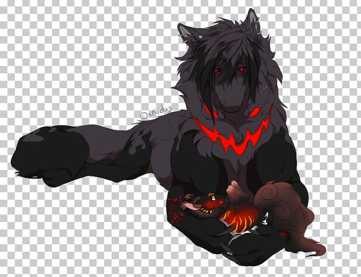 Gray Wolf Drawing Demon Anime PNG, Clipart, Anime, Art, Black Wolf, Carnivoran, Cartoon Free PNG Download
