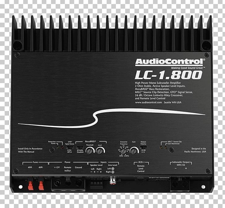 AudioControl PNG, Clipart, Amplifier, Audio, Audio Equipment, Audio Power, Audio Power Amplifier Free PNG Download