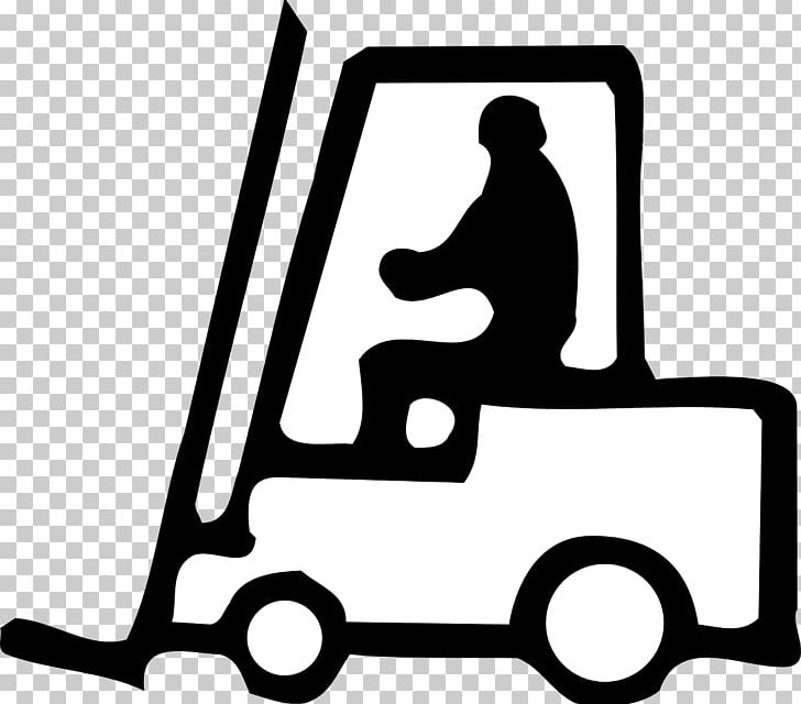 Forklift Warehouse PNG, Clipart, Area, Black And White, Forklift, Health And Safety, Heavy Machinery Free PNG Download