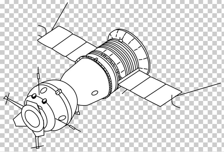 Soyuz 33 Soyuz 40 Soyuz 7K-T Soyuz 7K-OK PNG, Clipart, Angle, Artwork, Astronaut, Auto Part, Black And White Free PNG Download