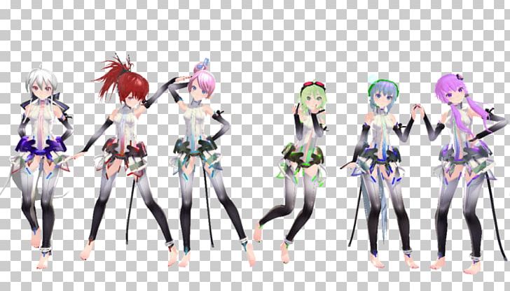 MikuMikuDance Hatsune Miku Vocaloid Kagamine Rin/Len Megpoid PNG, Clipart, Action Figure, Anime, Append, Character, Chibi Free PNG Download