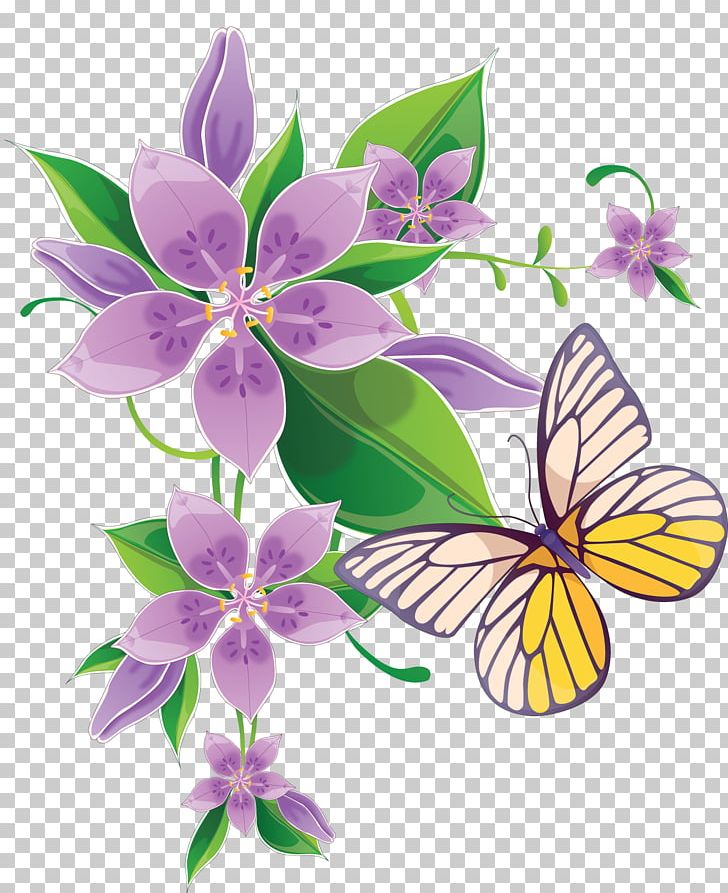 Flower Floral Design PNG, Clipart, Art, Borders And Frames, Butterfly, Clip Art, Drawing Free PNG Download