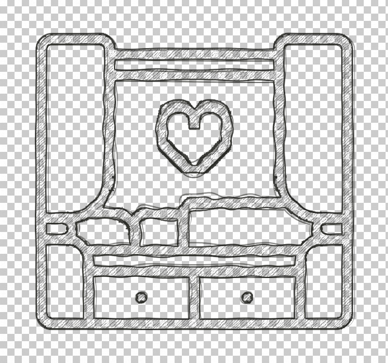 Wedding Icon Bedroom Icon PNG, Clipart, Bedroom Icon, Drawing, Line Art, Rectangle, Square Free PNG Download
