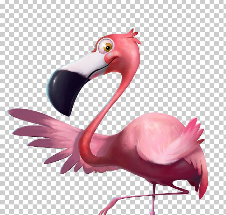Flamingo Bird Cartoon PNG, Clipart, Animals, Art, Beak, Bird, Book Illustration Free PNG Download