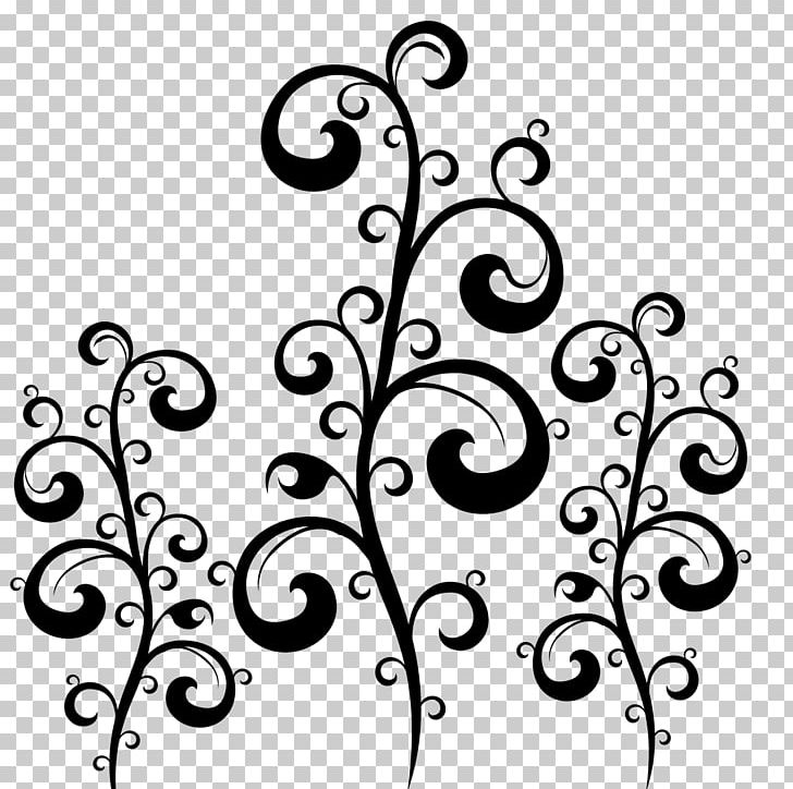 Floral Design Flower Pattern PNG, Clipart, Art, Artwork, Black And White, Branch, Brush Free PNG Download
