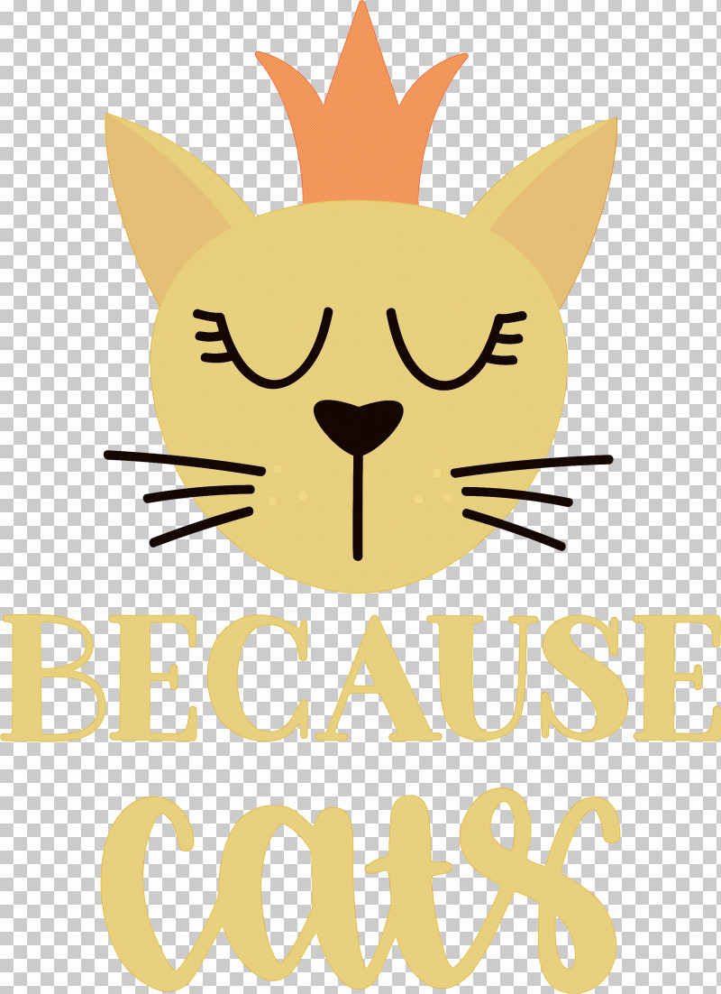 Because Cats PNG, Clipart, Cartoon, Cat, Dog, Happiness, Line Free PNG Download