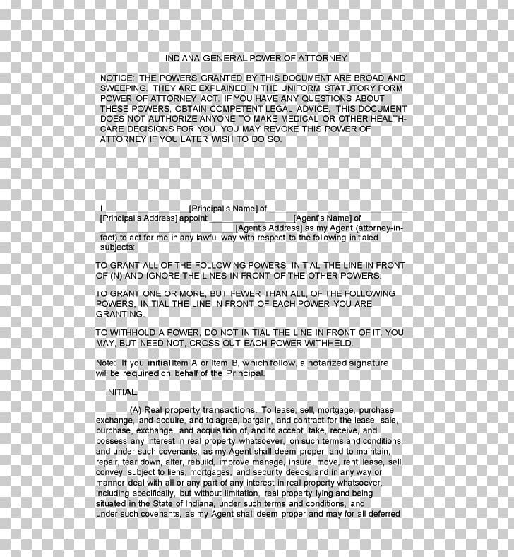 Power Of Attorney Form Free Revocation Law PNG, Clipart, Area, Attorneyinfact, Document, Form, Free Free PNG Download