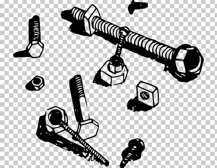 Nut PNG, Clipart, Angle, Black And White, Bolt, Clipon Nut, Computer Icons Free PNG Download