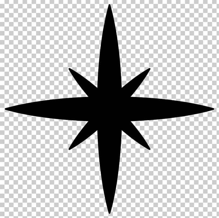 Compass Silhouette Cardinal Direction PNG, Clipart, Angle, Black And White, Cardinal Direction, Compass, Compass Rose Free PNG Download