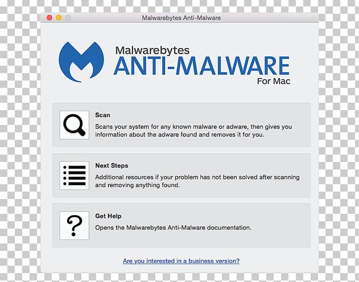 Malwarebytes MacOS PNG, Clipart, Adware, Antivirus Software, Area, Blue, Brand Free PNG Download