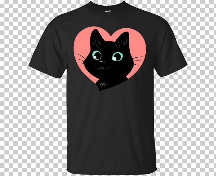 T-shirt Hoodie Top Clothing PNG, Clipart, Active Shirt, Black, Black Cat, Carnivoran, Cat Free PNG Download