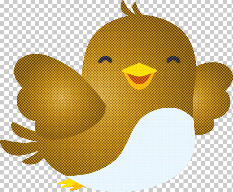 Yellow Bird Beak Cartoon Rubber Ducky PNG, Clipart, Beak, Bird, Cartoon, Chicken, Rubber Ducky Free PNG Download