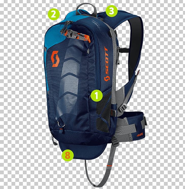 Backpack Freeriding Avalanche Airbag Scott Sports PNG, Clipart, Airbag, Airline, Avalanche, Backpack, Bag Free PNG Download