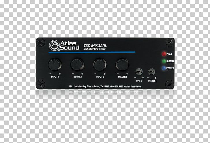 Electronics Audio Power Amplifier Electronic Musical Instruments Audio Mixers Sound PNG, Clipart, Amplifier, Analog Signal, Atlas Sound, Audio, Audio Equipment Free PNG Download