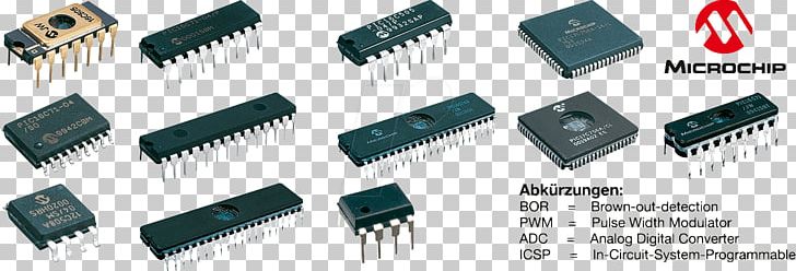 PIC Microcontroller Transistor Microchip Technology Electronics PNG, Clipart, 8bit, Circuit Component, Dual Inline Package, Electrical Connector, Electronic Component Free PNG Download