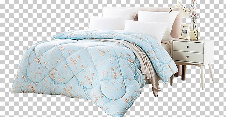 Textile Blue Bed Frame Icon PNG, Clipart, Bed, Bedding, Bedroom, Bed Sheet, Big Free PNG Download