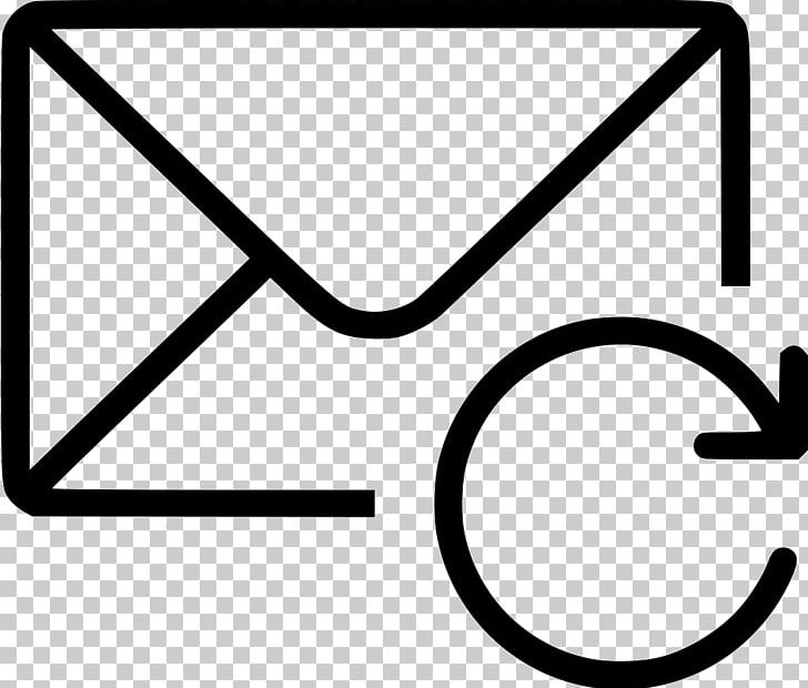 Computer Icons Email Address Bounce Address PNG, Clipart, Angle, Area, Black, Black And White, Bounce Address Free PNG Download