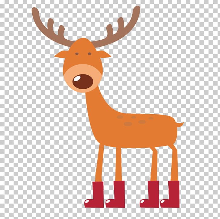 New Years Eve Christmas Santa Claus Wish PNG, Clipart, Animals, Antler, Cartoon, Christmas, Christmas Deer Free PNG Download