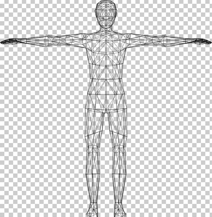 Website Wireframe Wire-frame Model Low Poly PNG, Clipart, 3d Computer Graphics, Abdomen, Angle, Arm, Back Free PNG Download