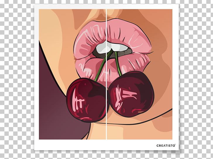 Eye Poster Cartoon Pink M PNG, Clipart, Anime, Art, Cartoon, Cherry, Cherry Lips Free PNG Download
