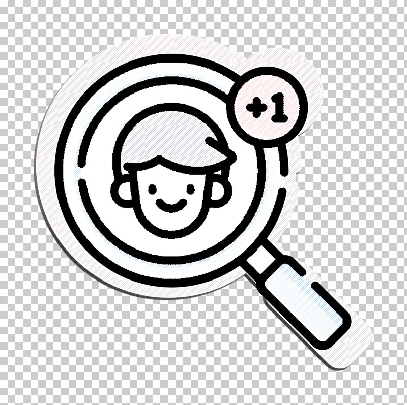 Search Icon Social Media Icon Contact Icon PNG, Clipart, Coloring Book, Contact Icon, Emoticon, Line Art, Search Icon Free PNG Download